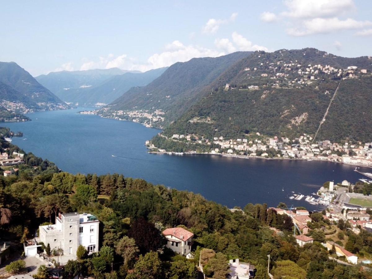 Penthouse - Villa Cardano Como Luaran gambar