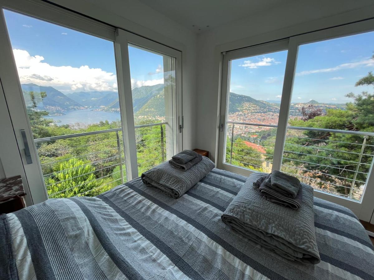 Penthouse - Villa Cardano Como Luaran gambar