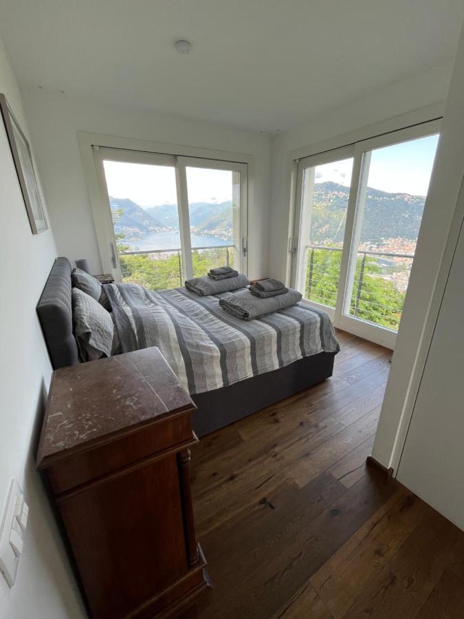 Penthouse - Villa Cardano Como Luaran gambar