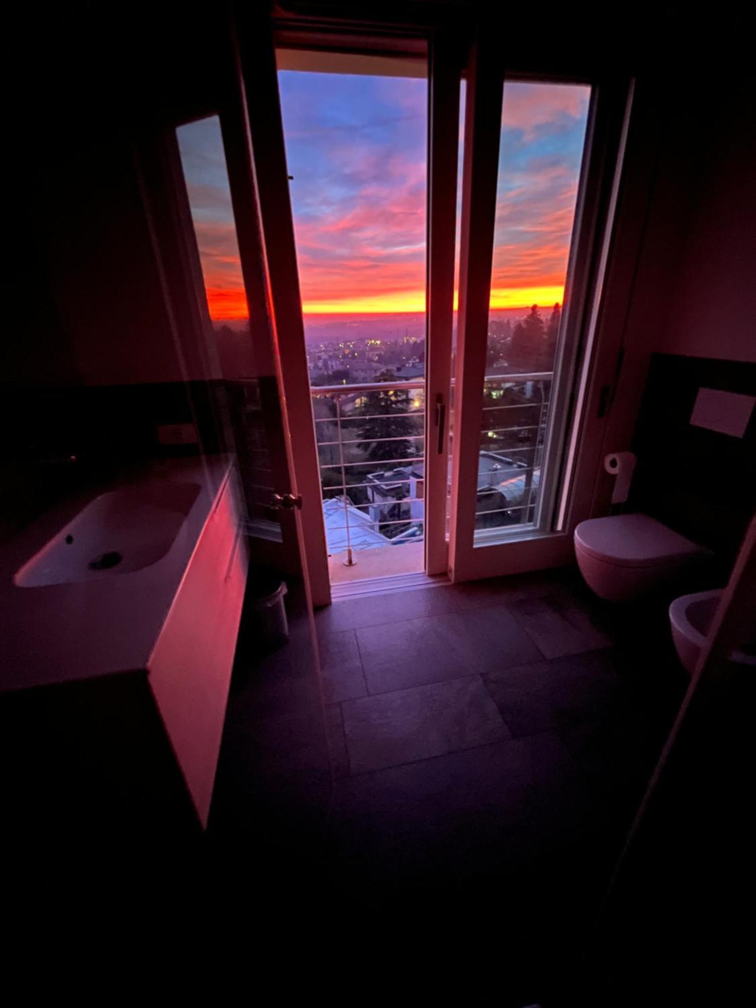 Penthouse - Villa Cardano Como Luaran gambar