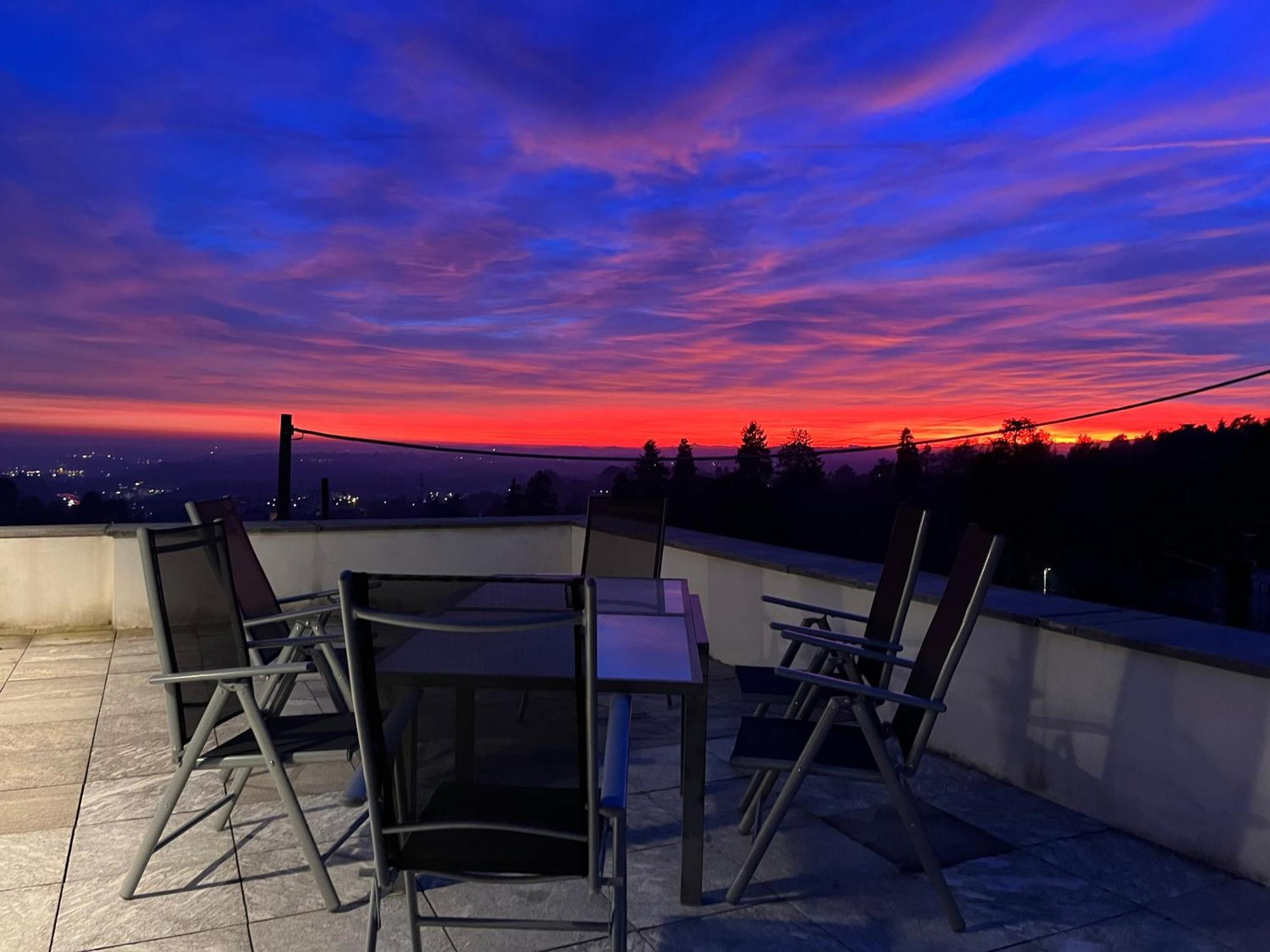 Penthouse - Villa Cardano Como Luaran gambar